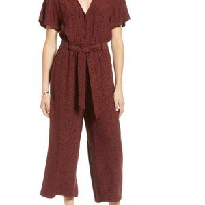 Rails Jet Spotted Crop Wide Leg Jumpsuit